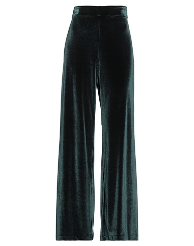 CALIBAN Pantalone Verde scuro 92% Poliestere, 8% Elastan