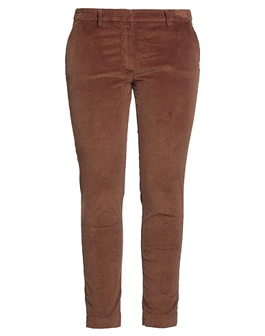 MASON'S Casual trouser Brown 75% Cotton, 23% Polyester, 2% Elastane