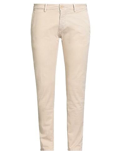 MODFITTERS BOTTOMWEAR Beige 98% Cotton, 2% Elastane