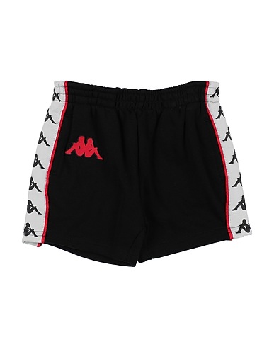 KAPPA Shorts & Bermuda Black 80% Cotton, 20% Polyester