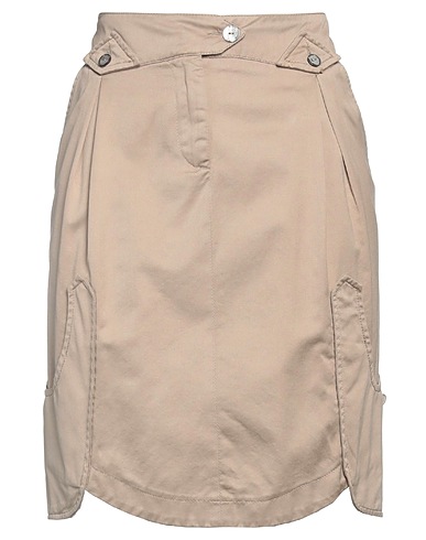 CAPALBIO Mini skirt Light brown 100% Cotton