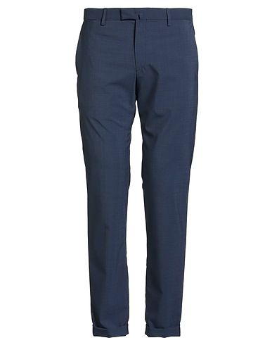 BRIGLIA 1949 Casual pants Midnight blue 54% Virgin Wool, 45% Polyester, 1% Elastane