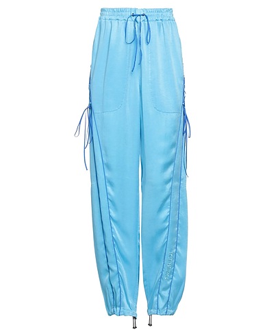 ICEBERG Casual trouser Light blue 100% Cupro