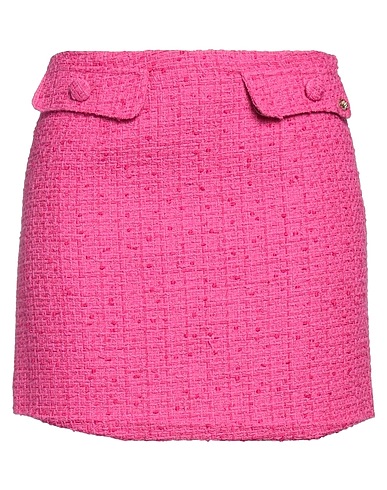 BLUMARINE Mini skirt Fuchsia 84% Cotton, 16% Polyamide