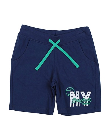iDO Shorts & Bermuda Midnight blue 93% Cotton, 7% Viscose