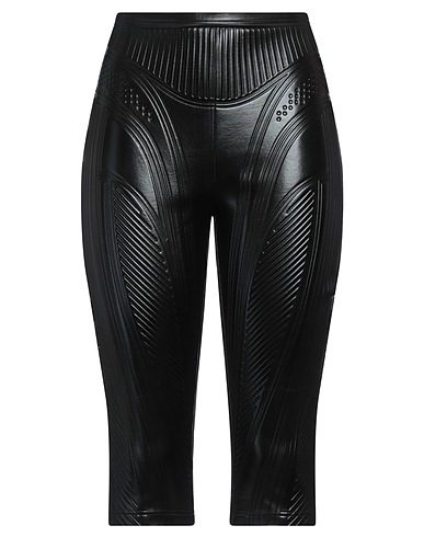 MUGLER Casual pants Black 79% Polyester, 14% Polyurethane, 7% Rubber