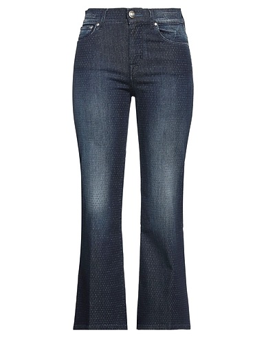 JACOB COHЁN Denim trousers Blue 97% Cotton, 3% Elastane