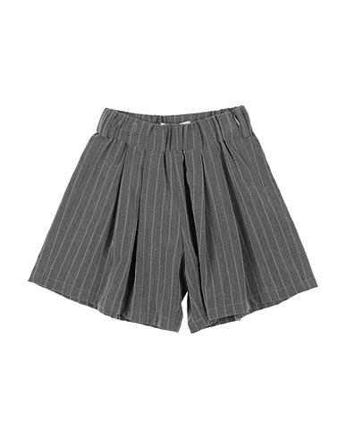 ALICE PI. Shorts & Bermuda Grey 80% Polyester, 15% Rayon, 5% Elastane