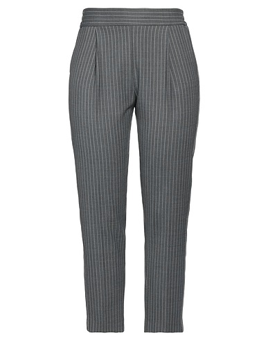GARAGE NOUVEAU Casual trouser Grey 53% Polyester, 44% Virgin Wool, 3% Elastane