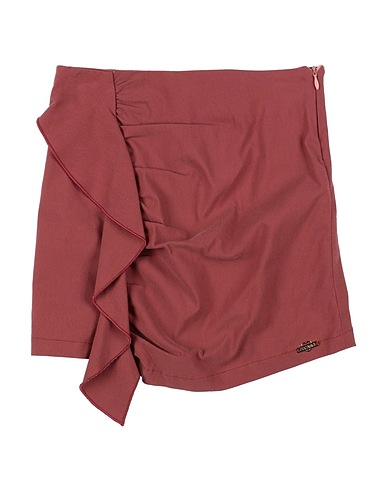 FRACOMINA MINI Skirt Antique rose 78% Viscose, 19% Polyamide, 3% Elastane