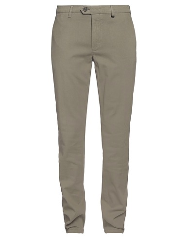 CANALI Casual pants Sage green 66% Cotton, 32% Lyocell, 2% Elastane