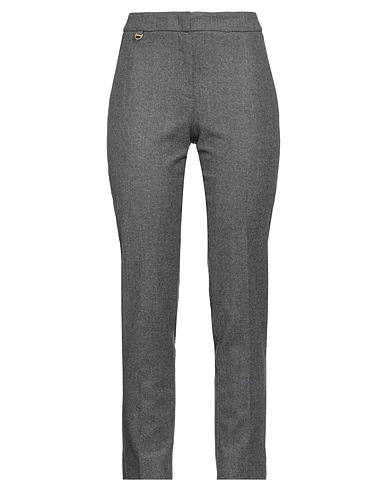 PAMELA HENSON Casual trouser Grey 66% Wool, 28% Polyester, 4% Elastane, 2% Polyamide