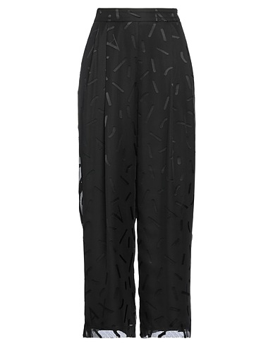 ARMANI EXCHANGE Casual trouser Black 75% Polyester, 25% Viscose