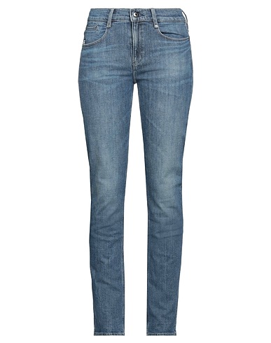 G-STAR RAW Denim pants Blue 98% Organic cotton, 2% Elastane, Bovine leather