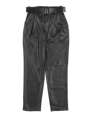 J'AIME’ Casual pants Black 100% Polyurethane, Viscose