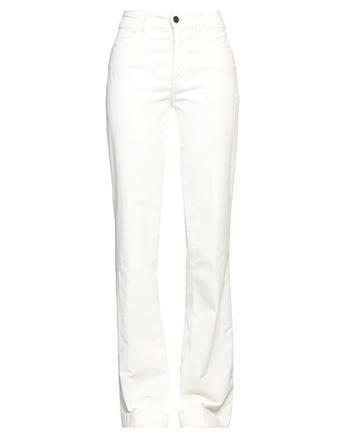 CARACTÈRE Pantalone Avorio 79% Cotone, 19% Modal, 2% Elastan