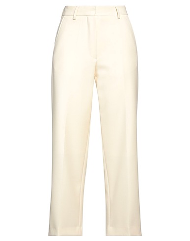 DRIES VAN NOTEN Casual pants Cream 100% Wool