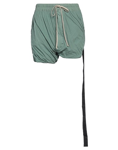 DRKSHDW by RICK OWENS Shorts & Bermuda Sage green 100% Cotton