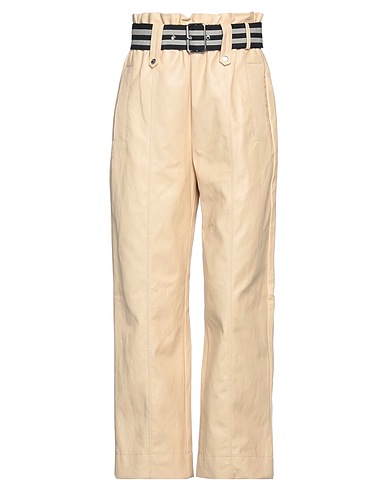 PINKO Pantalone Beige 75% Viscosa, 14% Poliestere, 7% Cotone, 4% Fibra di metallo