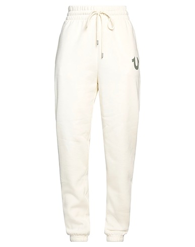 TRUE RELIGION Casual trouser Cream 60% Cotton, 40% Polyester