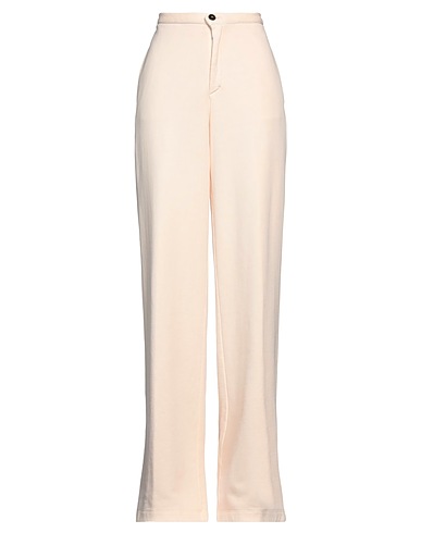 FORTE_FORTE Pantalone Cipria 100% Cotone, Cupro