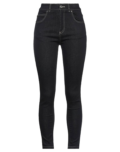 LORENA ANTONIAZZI Denim trousers Blue 92% Cotton, 6% Elastomultiester, 2% Elastane
