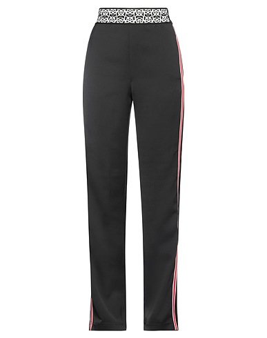 PINKO Casual trouser Black 100% Polyester, Elastane
