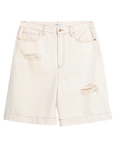 TRUE NYC® Shorts & Bermudas Cremeweiß 100% Baumwolle