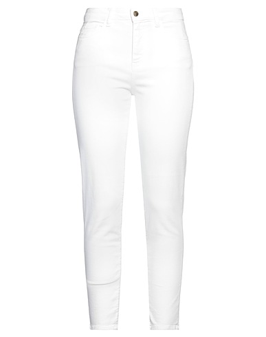 2 AMÍES... Pantalone Bianco 92% Cotone, 6% Elastomultiestere, 2% Elastan