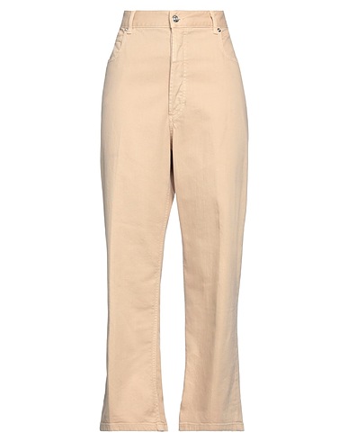 NINE IN THE MORNING Casual trouser Sand 99% Cotton, 1% Elastane