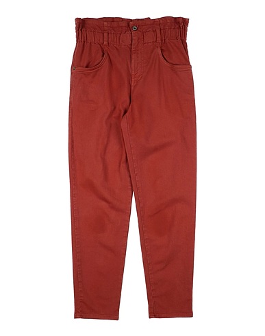 DIXIE Casual trouser Rust 98% Cotton, 2% Elastane