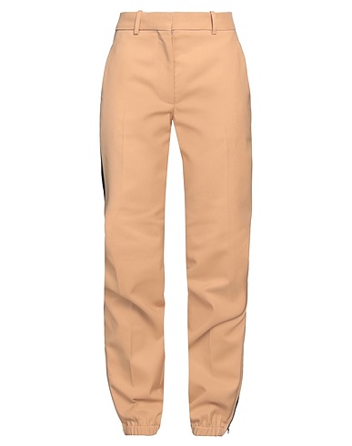 VICTORIA BECKHAM Casual pants Sand 73% Cotton, 27% Polyester