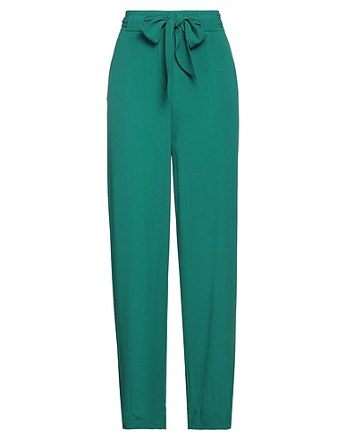 DES PETITS HAUTS Casual pants VERDE 100% Viscose