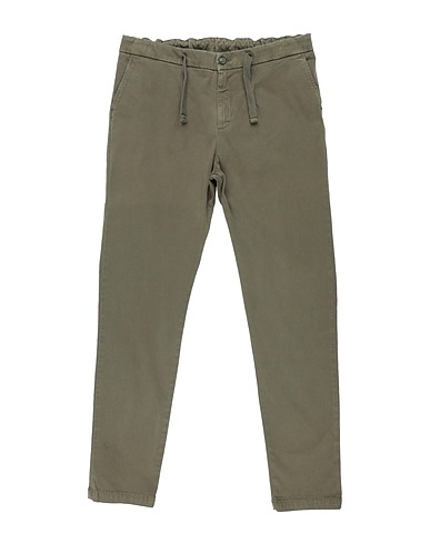 LIU •JO MAN Casual trouser Military green 98% Cotton, 2% Elastane