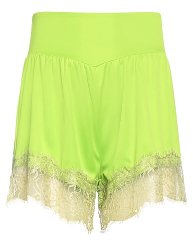 ANIYE BY Shorts & Bermuda Lime green 100% Polyamide, Viscose