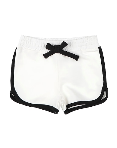 PLEASE Shorts & Bermuda White 95% Cotton, 5% Elastane