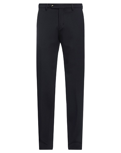 MICHAEL COAL Casual pants Midnight blue 67% Viscose, 25% Polyamide, 5% Elastane, 3% Polyester