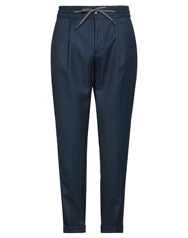 MICHAEL COAL Casual trouser Blue 100% Virgin Wool