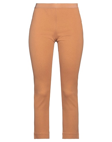 LIVIANA CONTI Casual pants Camel 68% Viscose, 27% Polyamide, 5% Elastane
