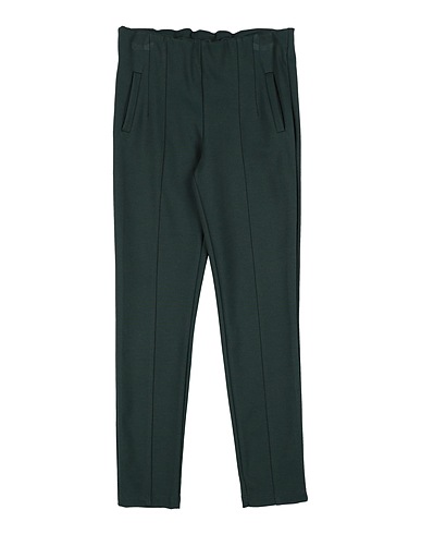 MEILISA BAI Casual trouser Dark green 64% Viscose, 31% Polyamide, 5% Elastane