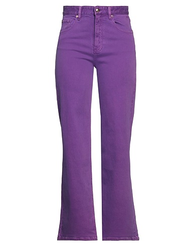 SUN 68 Bootcut Jeans Purple 98% Cotton, 2% Elastane