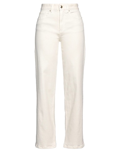 SUN 68 Bootcut Jeans Ivory 98% Cotton, 2% Elastane