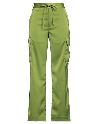 PROENZA SCHOULER Cargo Military green 97% Polyester, 3% Elastane