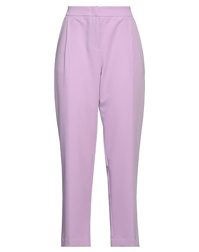 FACE TO FACE STYLE Casual pants Lilac 65% PES - Polyethersulfone, 30% Rayon, 5% Elastane