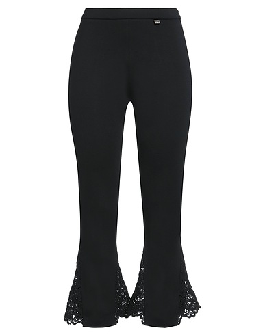 LUCKYLU  Milano Casual trouser Black 65% Viscose, 30% Polyamide, 5% Elastane