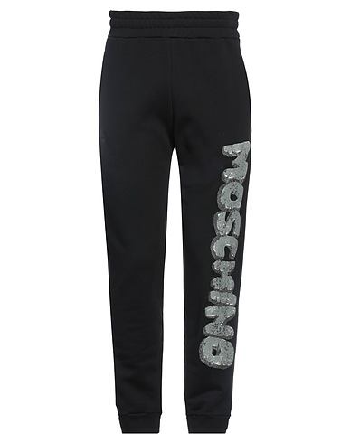 MOSCHINO Casual trouser Black 100% Cotton