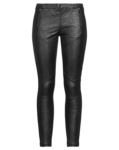 GAS Leggings Nero 55% Poliuretano, 45% Viscosa, Poliestere, Cotone, Elastan