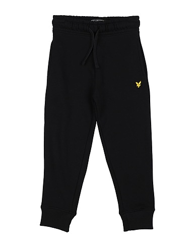 LYLE & SCOTT Casual trouser Black 80% Cotton, 20% Polyester