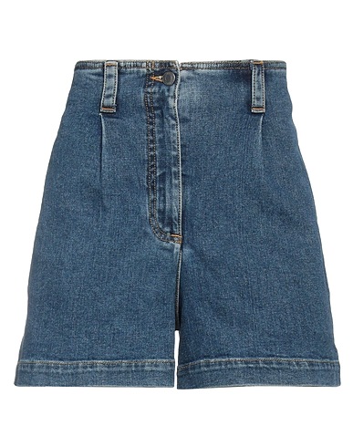 MOSCHINO Shorts jeans COUTURE Blu 99% Cotone, 1% Elastan, Cotone organico