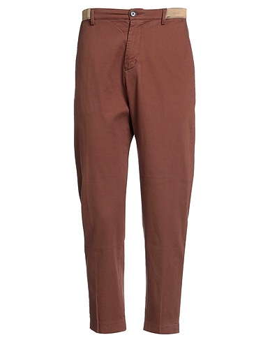 TRUE NYC® Casual trouser Brown 97% Cotton, 3% Elastane